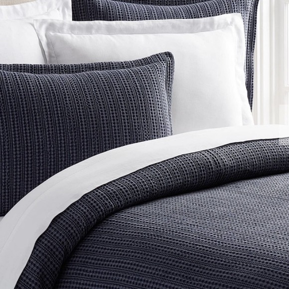 Pottery Barn Bedding Pottery Barn Midnight Blue 0 Cotton California King Duvet